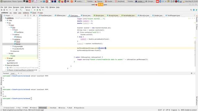 java socket, reader, writer смотреть онлайн
