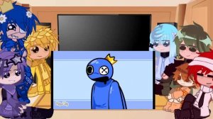 Rainbow friends' reaction to the video/Реакция Радужных друзей на видео 1/?