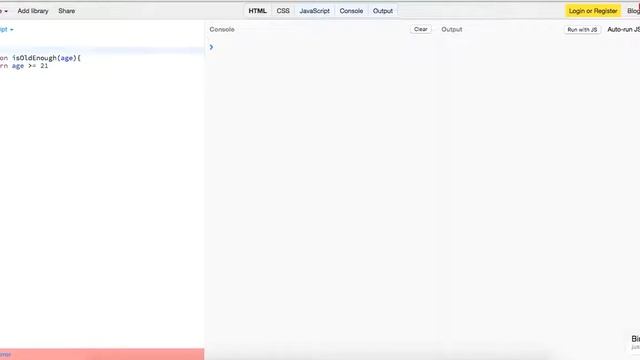 How To Understand The JavaScript Ternary Operator смотреть онлайн
