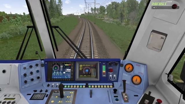 RTrainSim /// НГМ ЧЕРНЫШЕВСК /// По катаемся на ЭП20 смотреть онлайн