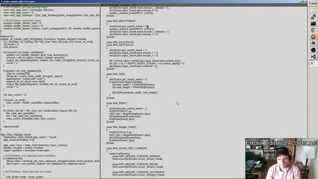 4coder dev: Debugging Event Driven GUI смотреть онлайн