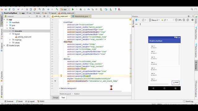 Excercise Make Realtime Chat With Firebase Android Studio Part 1 || Tutorial Java 2019 смотреть онлайн