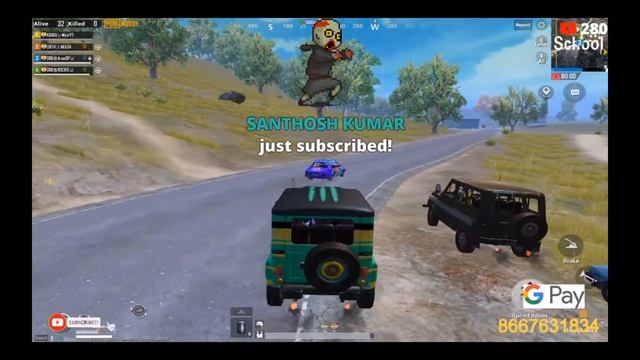 Car Race in PubgMobile | SRB | Arun Gaming смотреть онлайн
