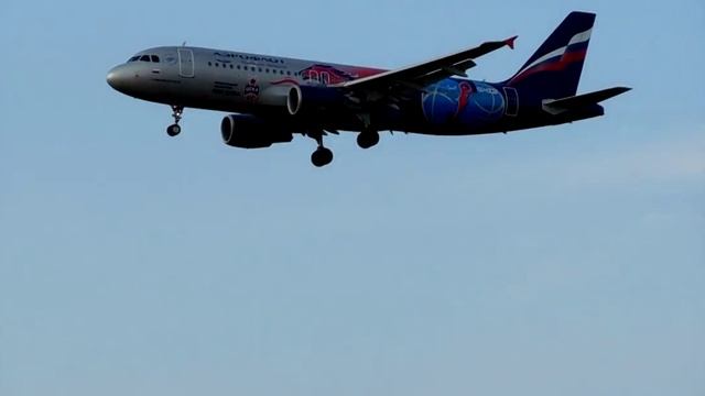 Аэропорт Шереметьево. Airbus A320-214 "Н. Римский-Корсаков", бортовой №: VP-BWE, а/к "Аэрофлот".