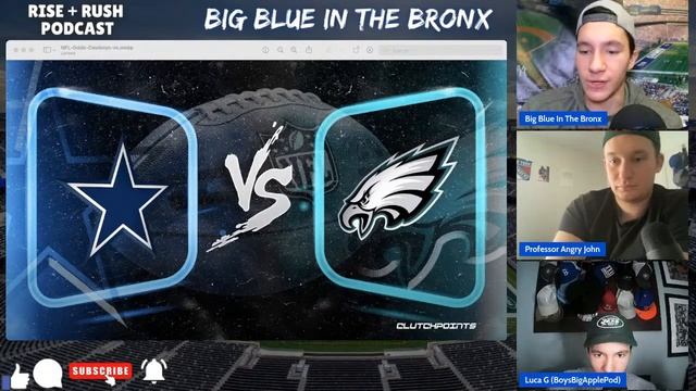 ? LIVE! NFL WEEK 9! Cowboys vs Eagles, Start Em/Sit Em, Week 9 Previews | Rise + Rush Podcast EP7 смотреть онлайн