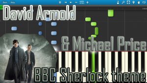 BBC Sherlock theme [Piano Tutorial] Synthesia