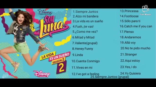 Soy Luna 2 - Soundtrack (Disco Completo) смотреть онлайн