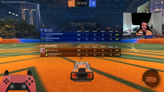 Латенция Степана и МЕСЯЦ ФРИСТАЙЛА на Барабане! 2v2 с @cleanyk | Рокет Лига | Rocket League смотреть онлайн