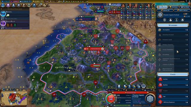 #12 - One City Challenge: Einstein & Globalization - Deity (Korea) - Civ 6 смотреть онлайн