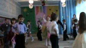 Детский танец на утреннике, "Весна пришла в родимый край"