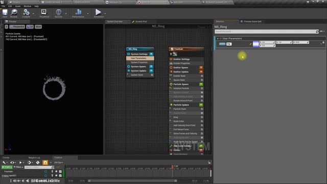 Unreal Niagara Effect on UI смотреть онлайн
