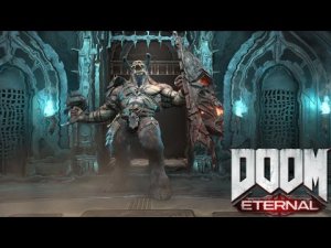 Палач Рока бьётся на арене с Демоном-Гладиатором ► DOOM Eternal
