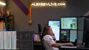 Торгуем в прямом эфире. Скальпинг на Московской бирже. Обзор рынка | Live Investing Group