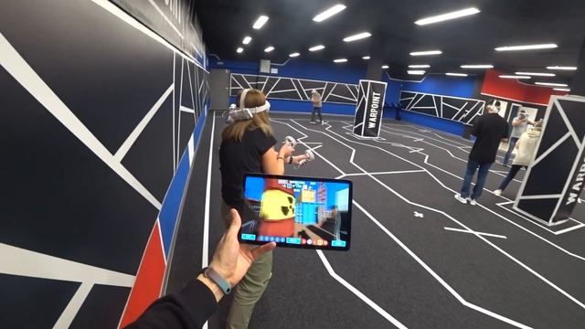 WARPOINT Арена виртуальной реальности. Наш обзор. смотреть онлайн