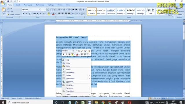 Cara Mengoperasikan Microsoft Excel 2007 di windows 10 смотреть онлайн