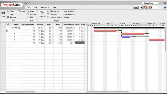 ProjectLibre: Managing and Tracking Project Progress смотреть онлайн