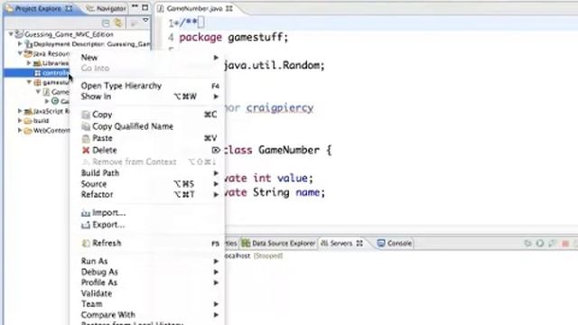 Setting up the Guessing Game MVC Edition смотреть онлайн
