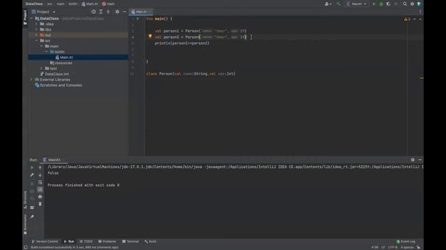 Kotlin dasturlash tili | 30 - Dars, Data class смотреть онлайн