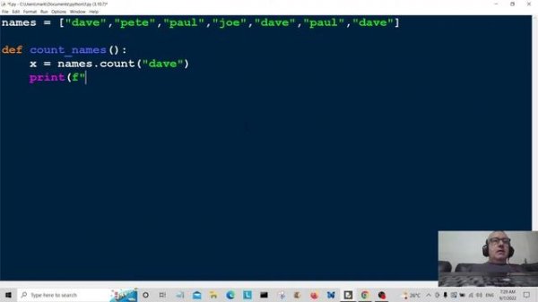 Python List Count Function - Beginners Code Example 2022