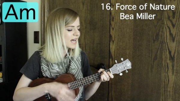 4 basic chords, 30 songs on ukulele