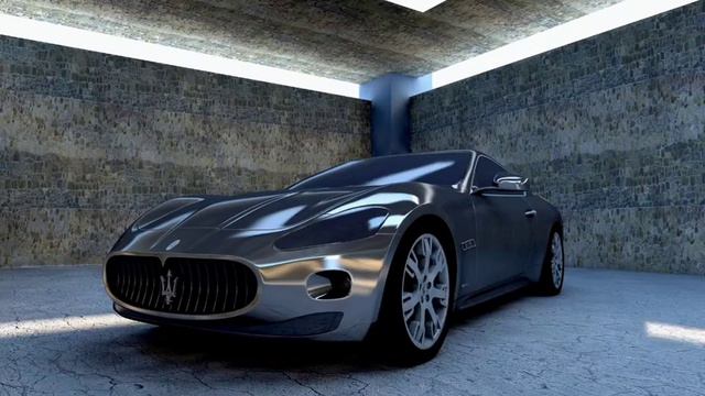 Mobil Maserati gran Turismo sangat keren !!! смотреть онлайн