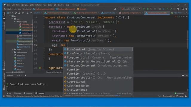CRUD operations MEAN Stack PART-1 | MongoDB, ExpressJs ,Angular & NodeJS | MEAN Stack Application смотреть онлайн