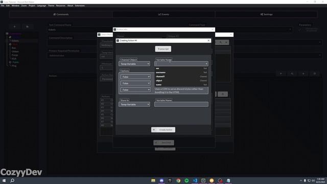 How to Create a Ticket System with Transcripts in Discord Bot Maker - Ep. 4 смотреть онлайн