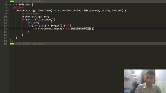 CamelCase Pattern Matching | Hindi | GFG POTD | C++ | Java | String смотреть онлайн