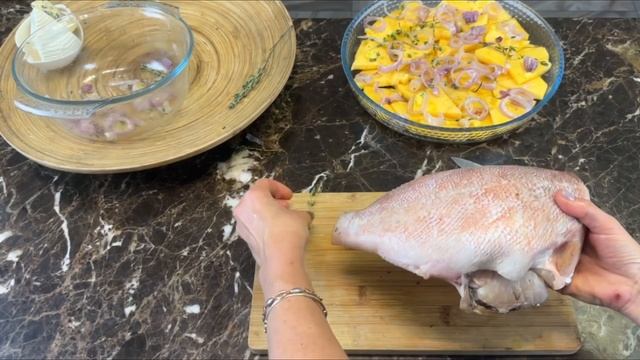 Окунь запеченный с тыквой смотреть онлайн