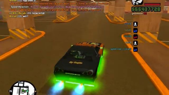 SA-MP Small Drift with my neons by Traj4e смотреть онлайн