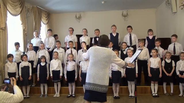 12.05.2018 Отчетный концерт хора 1 класса муз. школы №34 смотреть онлайн