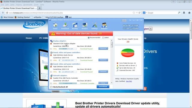 Brother Printer Drivers Update смотреть онлайн