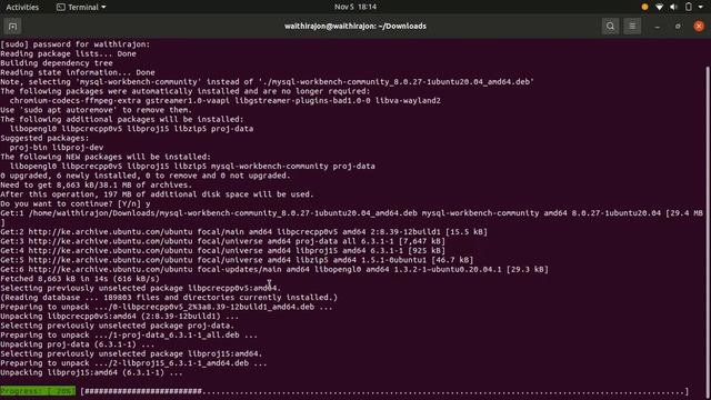 How to Install Mysql workbench Community in Ubuntu 20.04 | codewj смотреть онлайн