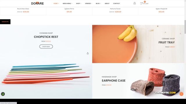 Donare - Gift Store WooCommerce Theme auto parts furniture Ruri смотреть онлайн