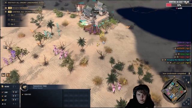 French + English Fast Push Strategy 4vs4 | AOE4 смотреть онлайн