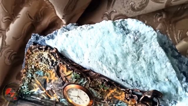 Уникальные Часы "MONS" из натурального Уральского камня Талька! Авторская работа! #ГАЛЬВАНОПЛАСТИКА смотреть онлайн