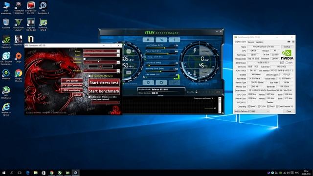 Разгон видеокарты MSI Geforce GTX 660 (с поднятием напряжения) смотреть онлайн