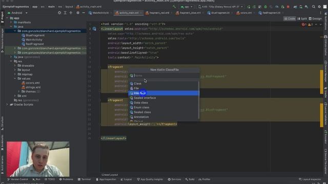 Fragmentos en Android + Kotlin смотреть онлайн