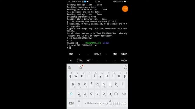 Cara Install TUANB4DUT 400+ tools in one [TUTOR TERMUX:2] смотреть онлайн