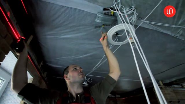 Монтаж парящего потолка. Натяжные потолки Центр Потолков смотреть онлайн