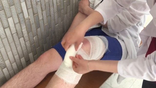 Черепашьи повязки на колено