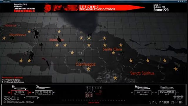 DEFCON-2 The Missiles of October Content Review & Gameplay - Cuban Missile Crisis - OPLAN 312 Strik смотреть онлайн