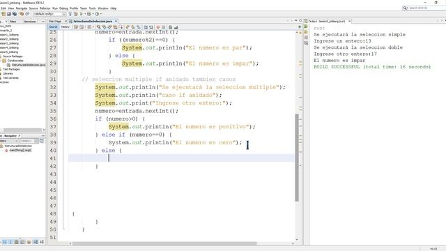 Curso JAVA desde cero Sesión 5 Condicionales o estructuras de selección simple, doble y múltiples смотреть онлайн