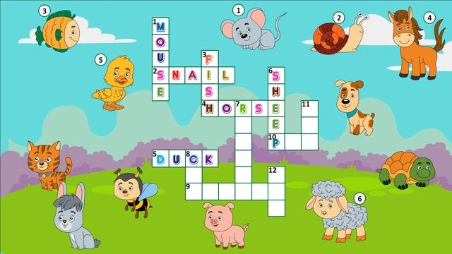 Puzzle 2 VIRAL IQ TEST Educational Puzzle | Kids Crossword Puzzle Game | Kids Puzzle Mania смотреть онлайн