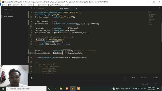 Cómo puedo cambiar el nombre de una imagen con PHP de forma FÁCIL смотреть онлайн