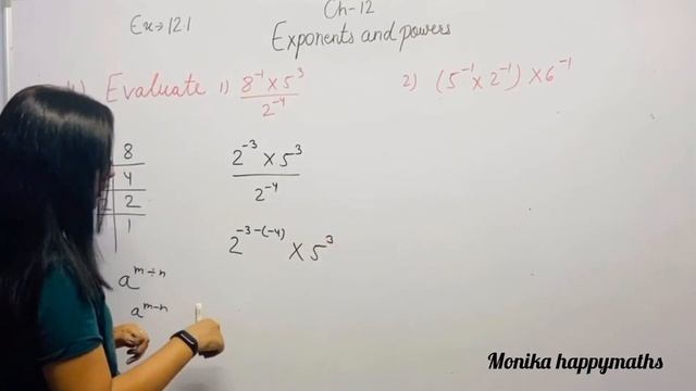 Exponents and Powers | Class 8th Chapter 12 Exercise-12.1 Question-4 | NCERT смотреть онлайн