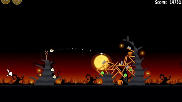 Angry Birds: Seasons. Trick or Treat (levels 3-1…3-15) 3 stars Прохождение от SAFa смотреть онлайн