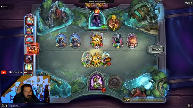 GOAL = 3 GOLDEN PEGGY! - Hearthstone Battlegrounds смотреть онлайн