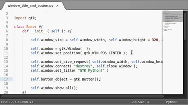 Python [gtk] 04 Window Title and Buttons смотреть онлайн