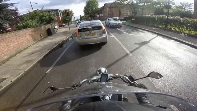 Almos had him!!! Honda shadow 125-Weekly observation -4 смотреть онлайн